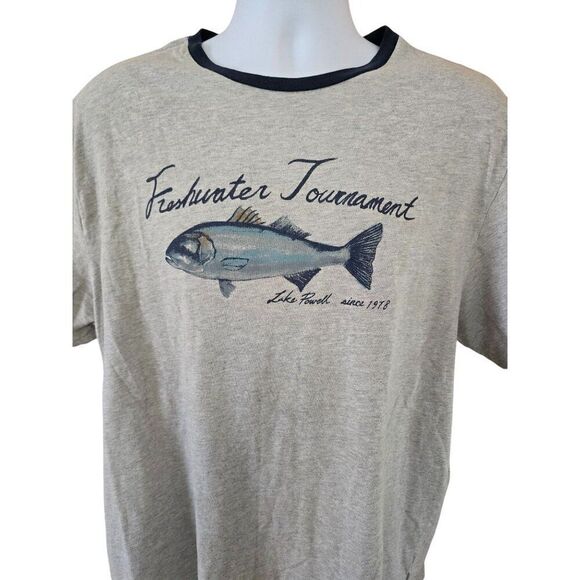Chaps Other - Vintage Chaps Freshwater Tournament T-Shirt XL Gray Short Sleeve Lake Powell 197